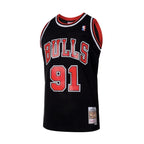 Chicago Bulls 97-98 Dennis Rodman Negra