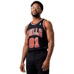 Chicago Bulls 97-98 Dennis Rodman Negra