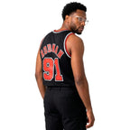 Chicago Bulls 97-98 Dennis Rodman Negra