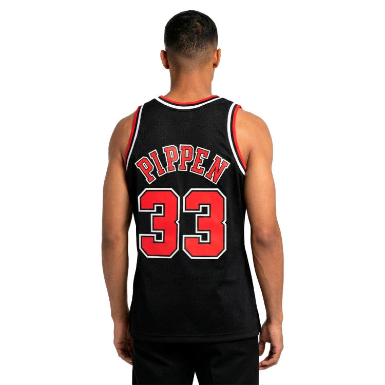 Chicago Bulls 97-98 Scottie Pipen Negra