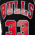 Chicago Bulls 97-98 Scottie Pipen Negra