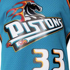 Detroit Pistons 98-99 Grant Hill Azul